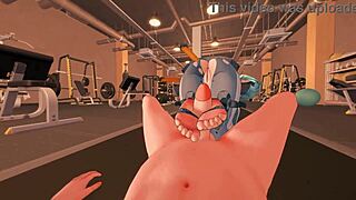 zenless zone zero - footjob seed in gym 3d hentai 4k 60fps uncensored