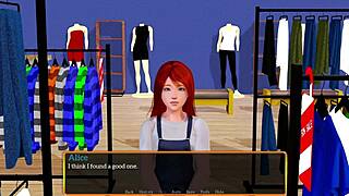 alice wears a nice sexy bikini in my new family part 55