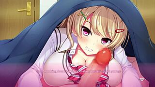 Hey, real hentai situation with big tits and monster cock facial, orgasm explosion! 😍