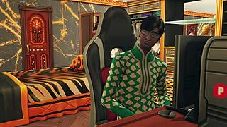 Teen Indian Couple's First Intimate Moment After Marriage