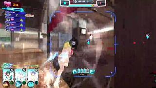 what's happening on peach beach splash with those naked girls?