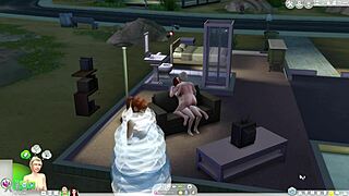 Are you ready for lesbian strapon action in The Sims 4? Let's see those girls dominate each other with toys.