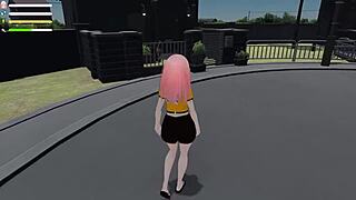 Roxanne the Exhibitionist Flashes Lingerie in Public Outdoor Adventures