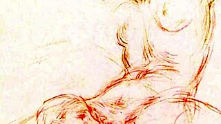 Vintage erotic art collection