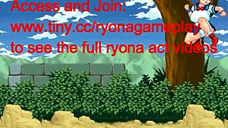 cute fighter girl has sex with men in inma fist action hentai game