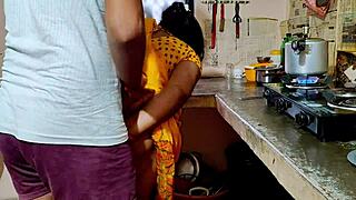 I fucked bhabhi in the kitchen hard