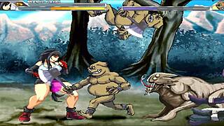 Tifa de Final Fantasy 7 apanha de orcs com gozo interno hentai paródia extrema ep1