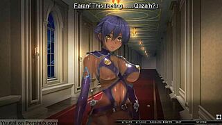 busty princess engages in visual novel 30