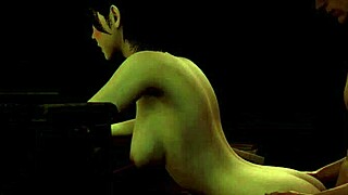 Leon Suggestively Fucks Ada in the Ass in Resident Evil 3D Hentai