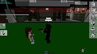 Caught Girl in Roblox Hentai Brookhaven RP!