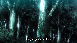 Busty Hentai Babe Fucked by Monster