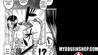 sexy alien girl gets nasty creampie