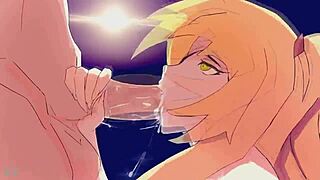 Fischl's Deepthroat Adventure On Scapognel