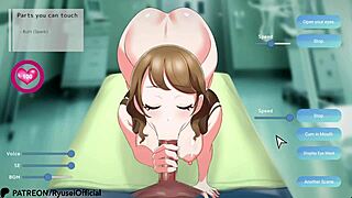 Lady Undergoes Health Checkup With Touching In Full Game