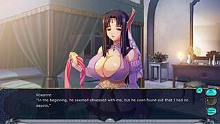 roxanne's big tits scene in kyonyuu fantasy