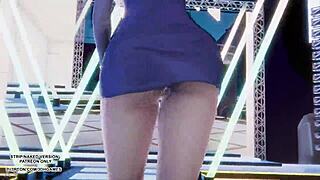 Ahri dances crazy in League of Legends hentai