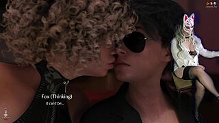 Busty Milf In Golden Boy 32 Choking On A Dildo