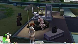 Are you ready for lesbian strapon action in The Sims 4? Let's see those girls dominate each other with toys.