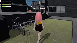 Roxanne the Exhibitionist Flashes Lingerie in Public Outdoor Adventures