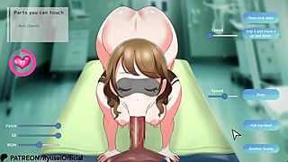 Lady Undergoes Health Checkup With Touching In Full Game