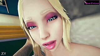 Interracial threesome demo