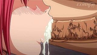 young student get his first creampie - hentai