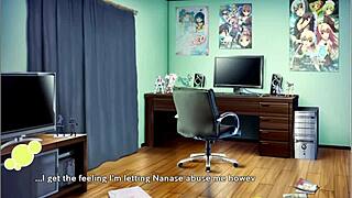 Tenioha Girls Can Be Pervy Too - Nanase Route 7 - Facesitting Footjob