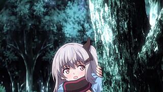 Busty Hentai Babe Fucked by Monster