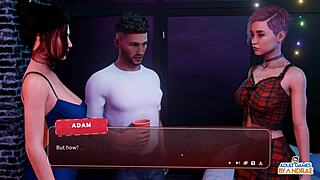 Sexo rápido con Anna en cuarto de almacenamiento