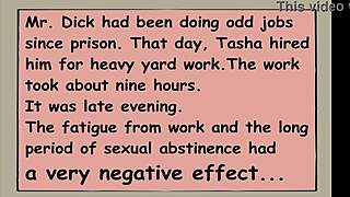 white big uglybastard rough fucks ebony girl with dirty talk in adult cartoon interracial