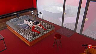 hentai asian girls blowjob to his step-brother