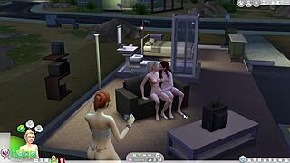 Are you ready for lesbian strapon action in The Sims 4? Let's see those girls dominate each other with toys.