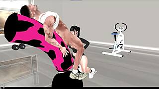 Best Friend Drops Girl At Gym, I Fuck Her Hard