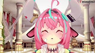 Varessa Pounds Free POV in Genshin Impact Fantasy Fuck