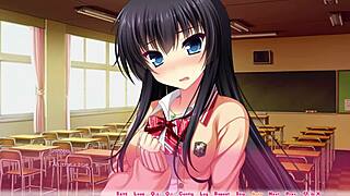 Kanna Receives Intense Blowjob Facial With Monster Cock In Petite Brunette Hentai Anime