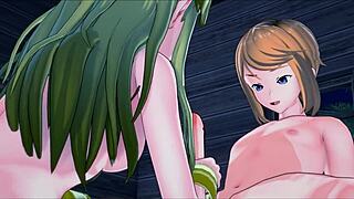 link fucks zelda in open field