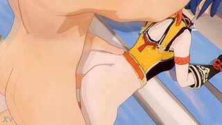 Xiangling Endures Rough Doggystyle Sex