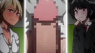 hentai with three girls and one boy