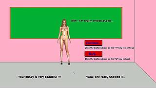 hot teacher strips in classroom and fucks students 😏