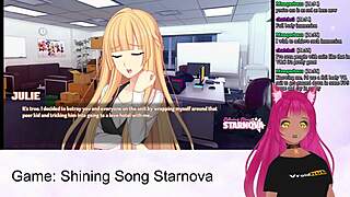 vtuber lewdneko plays shining song starnova julie route part 3