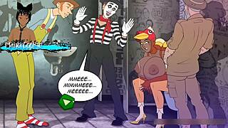 big top thot thanksgivinghole in sexy turkey costume sucking it