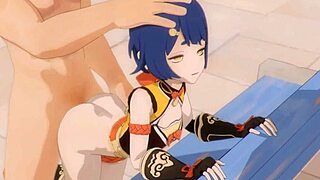 Xiangling Endures Rough Doggystyle Sex