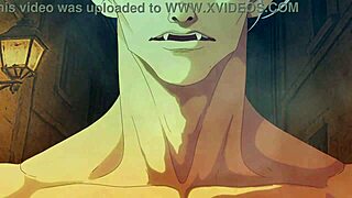 Cheating Wife Sucks Vampire's Huge Cock in Halloween Special