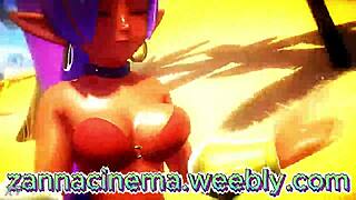 Anime breast expansion animation unfolds