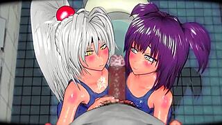 Two-Way Blowjob Action