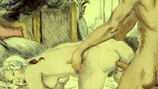 Vintage Retro Drawings Collection