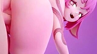 Vtuber shakes her ass in your face, leading to hard fucking