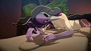 Harpy Showcases Orc Massage in Hentai