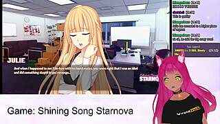 vtuber lewdneko plays shining song starnova julie route part 3