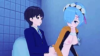 Hentai rem re zero resident evil style